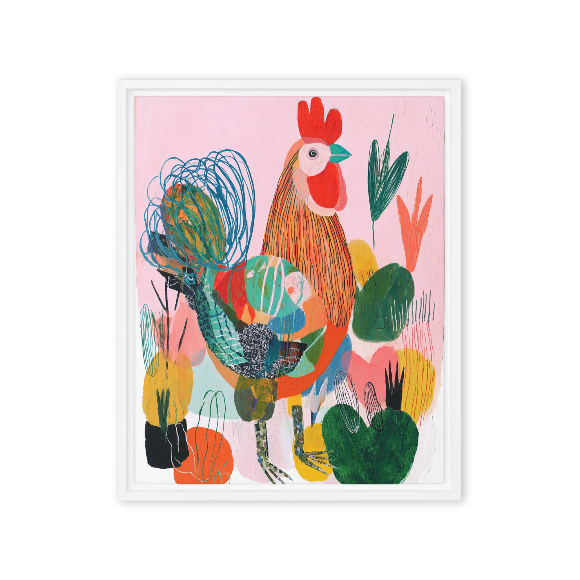 Chanticleer's Patchwork | Art Print