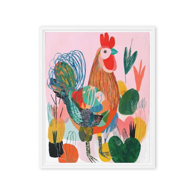 Chanticleer's Patchwork | Art Print
