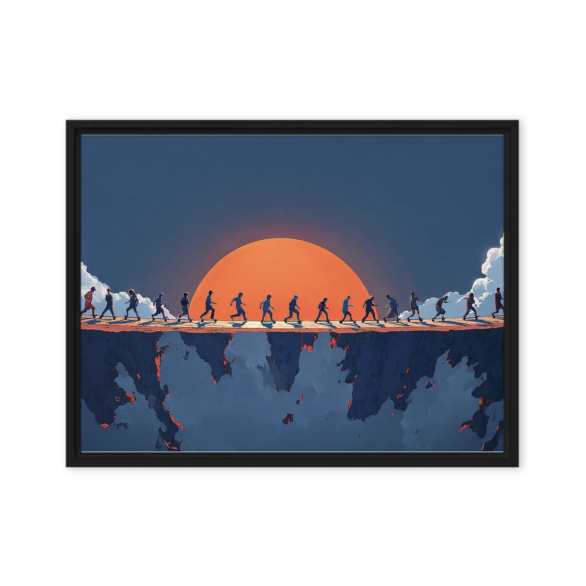 Edge of the Setting Sun