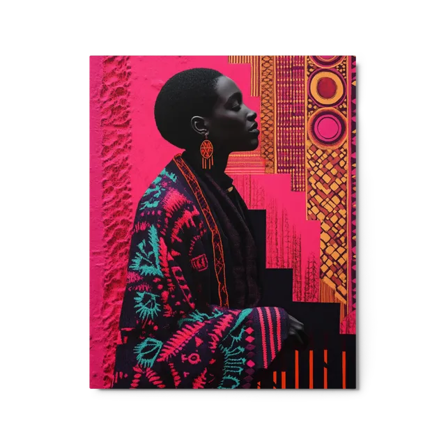 Neo-African Profile | Art Print