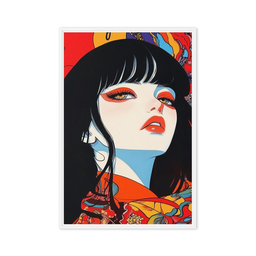 Crimson Gaze | Art Print