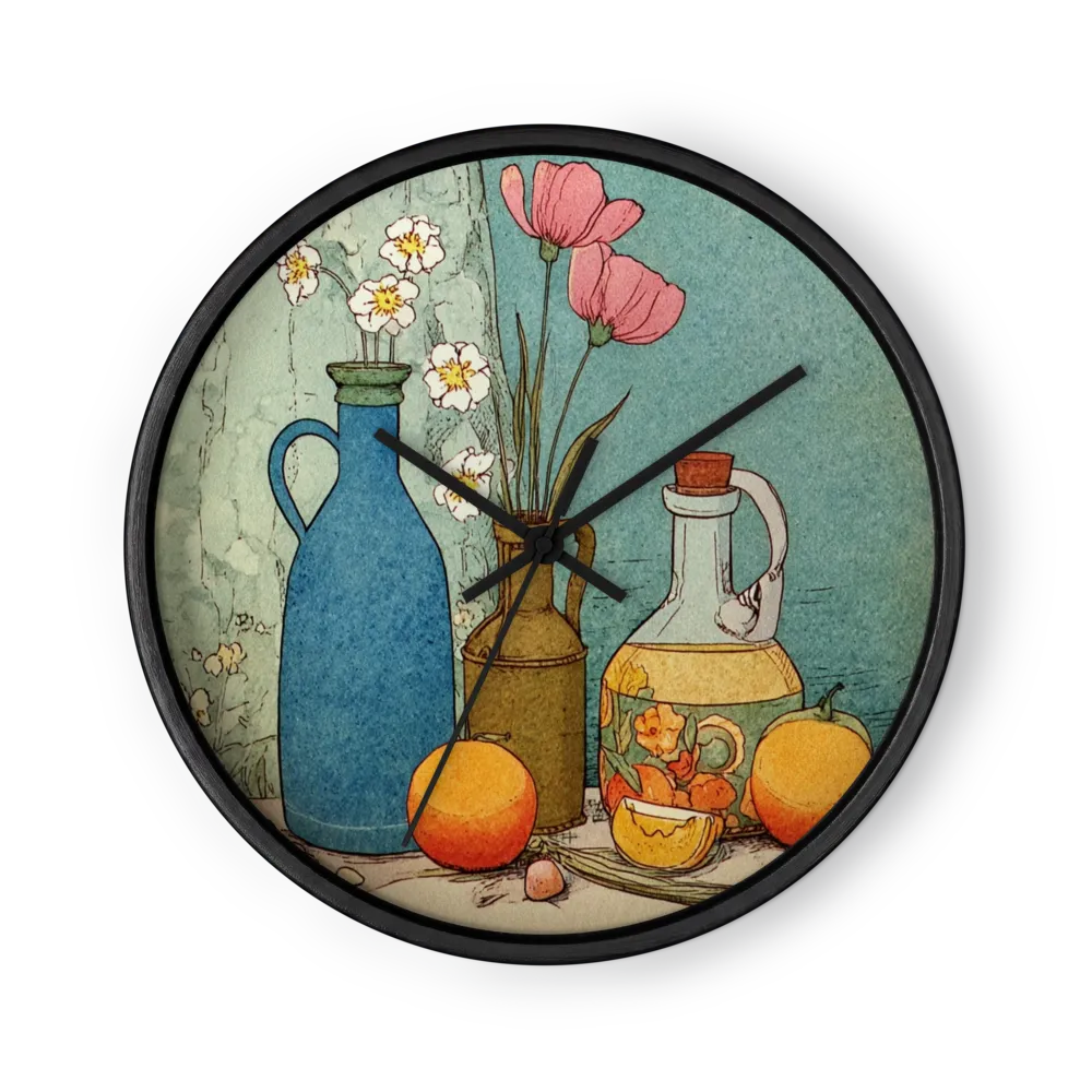 Still Life with Blue Pitcher and Oranges