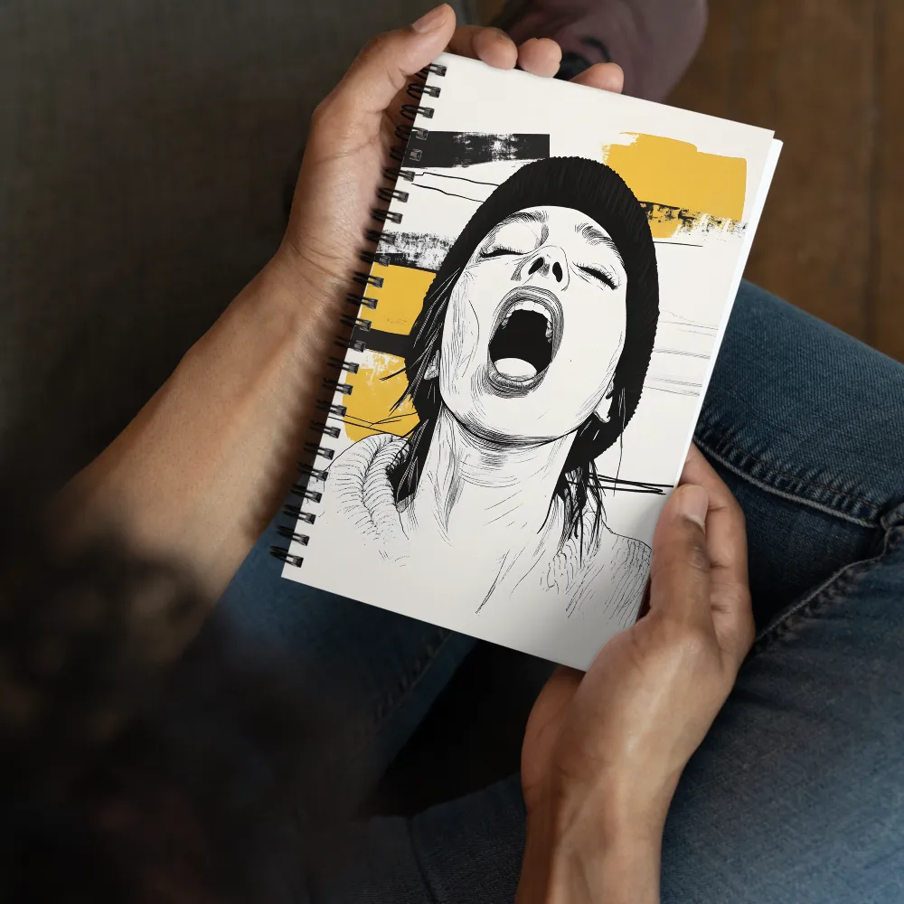 The Scream of Expression 
 Spiral Notebook | 140 pages