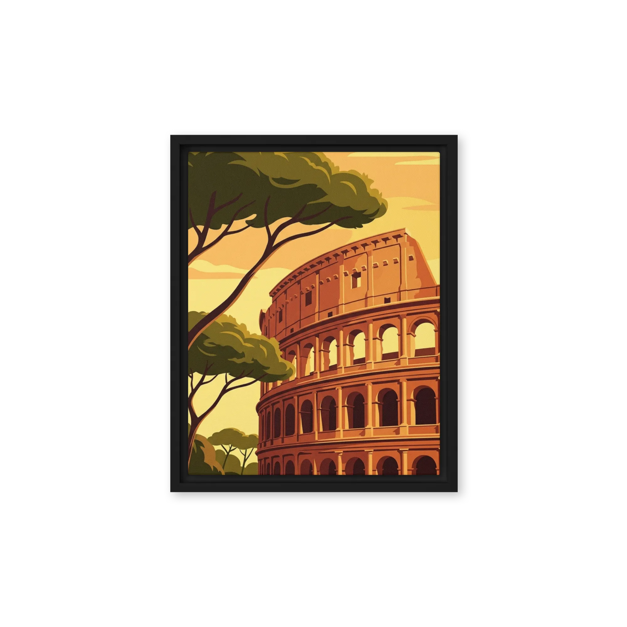 Eternal Colosseum 
 Metal Print | 16″x 20″
