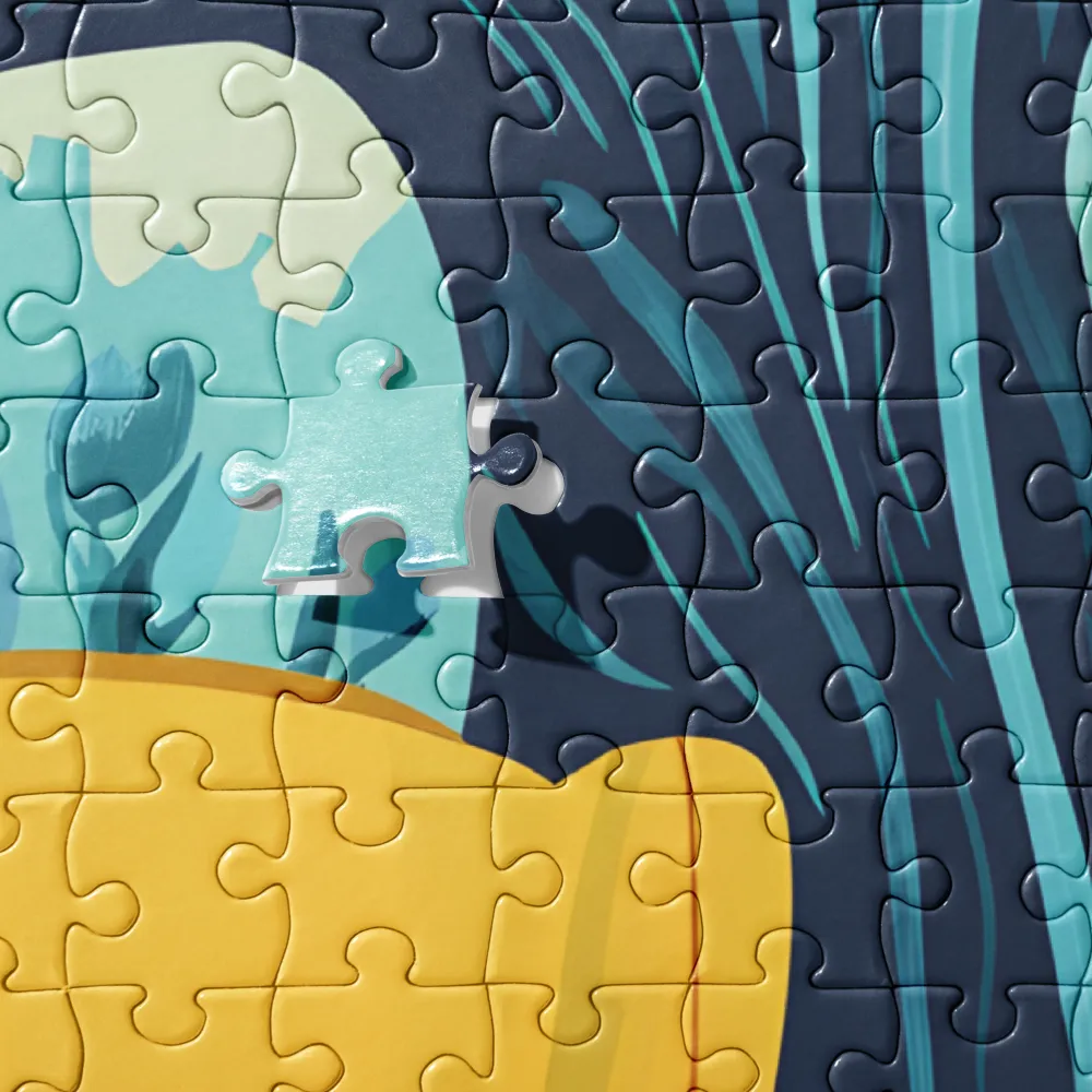 Tropical Relaxation Scene 
 Jigsaw Puzzle