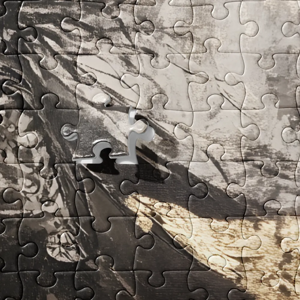 Gilded Shadow 
 Jigsaw Puzzle in Tin Box
