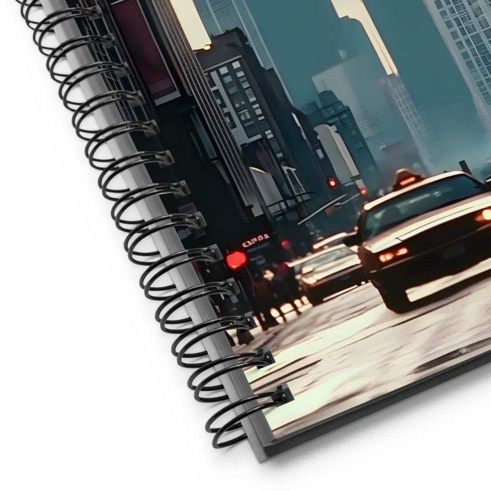 Cityscape Reflections 
 Spiral Notebook | 140 pages