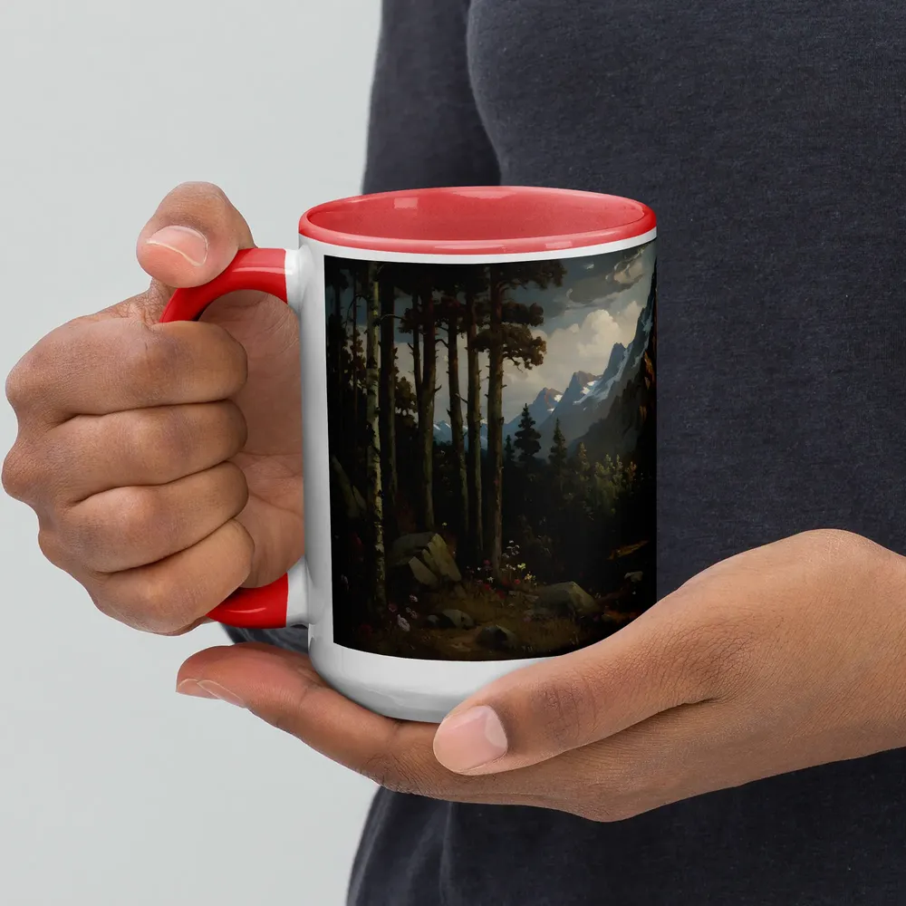Alpine Reflection 
 Mug with Black inside | 15 oz
