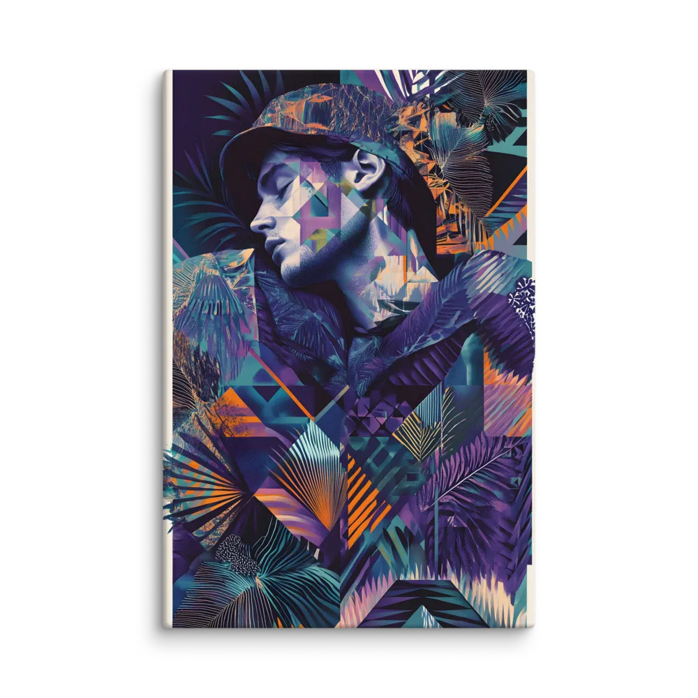 Tropical Geometric Dream 
 Canvas | 18″x 26″