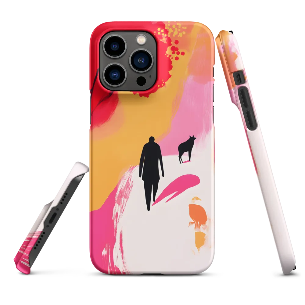 Abstract Landscape with Silhouette | Phone Case