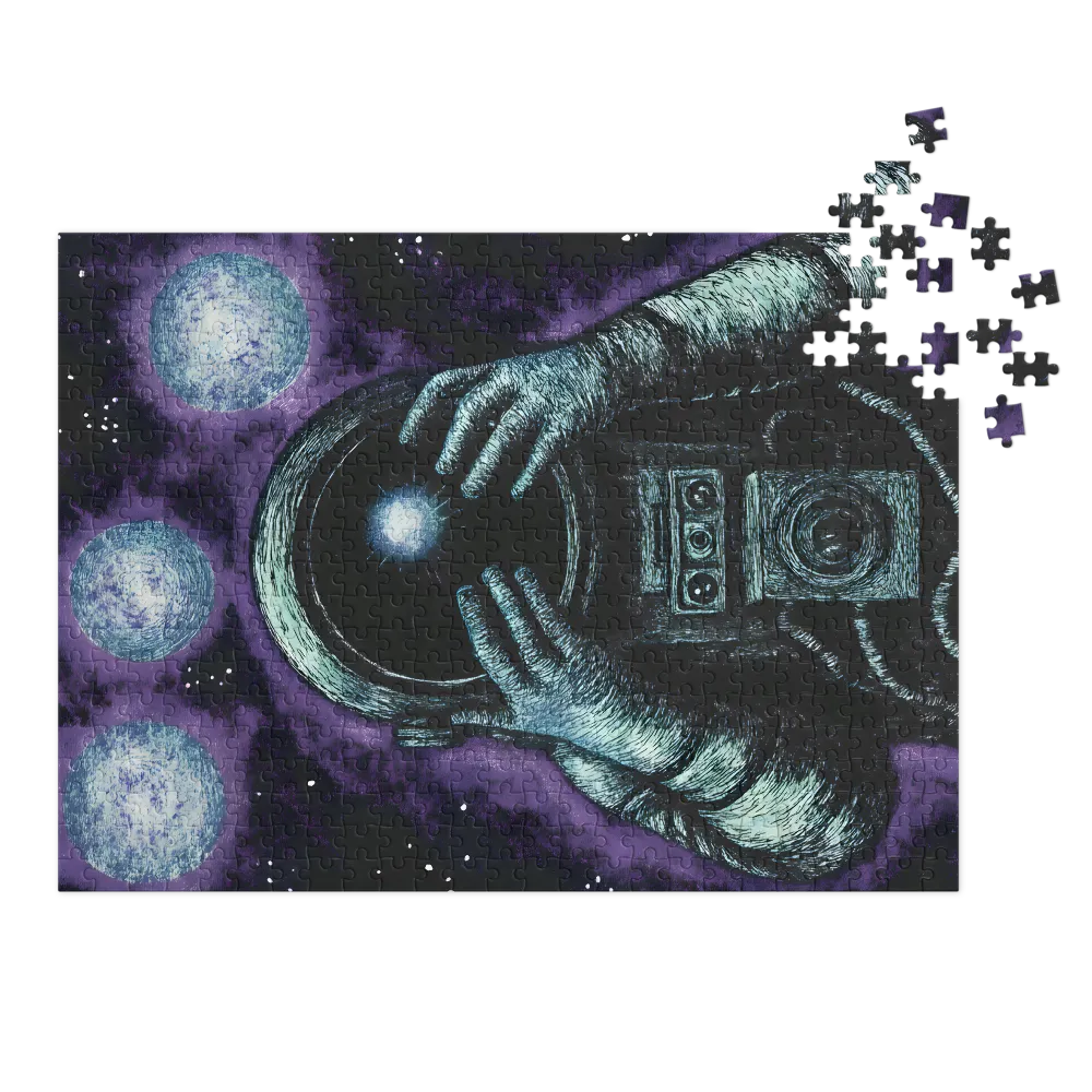 Contemplazione Cosmica 
 Puzzle in scatola di metallo