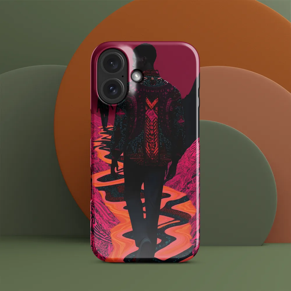 Journey Through Magenta 
 Samsung Galaxy S25 | Snap Case