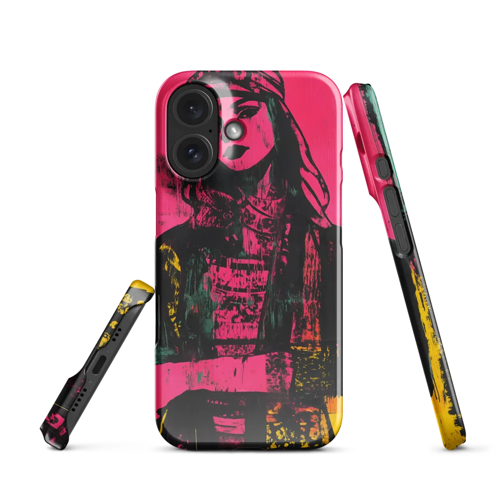 Neo Pop Portrait 
 iPhone 15 Plus | Tough Case
