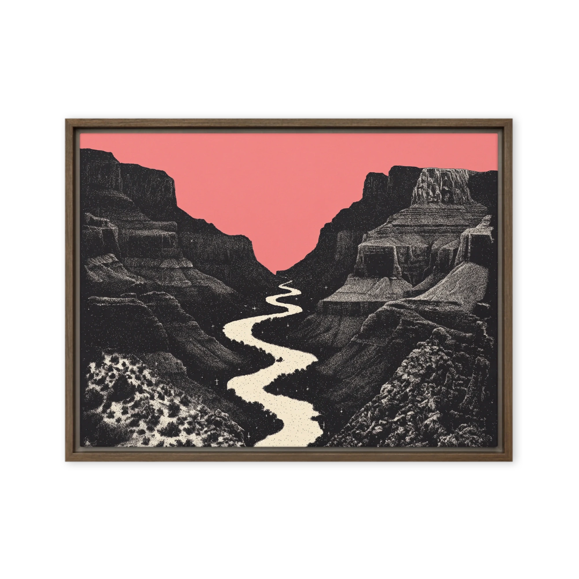 River in Pink Canyon