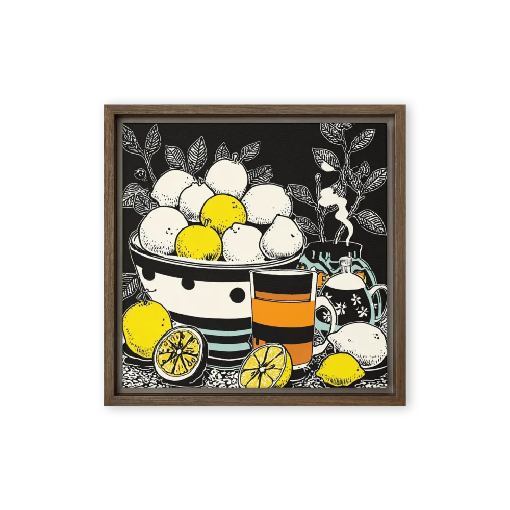 Still Life with Lemons and Tea | Art Print