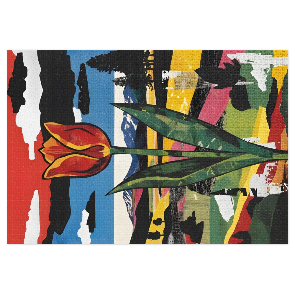 Tulip Over Valley | Jigsaw Puzzles
