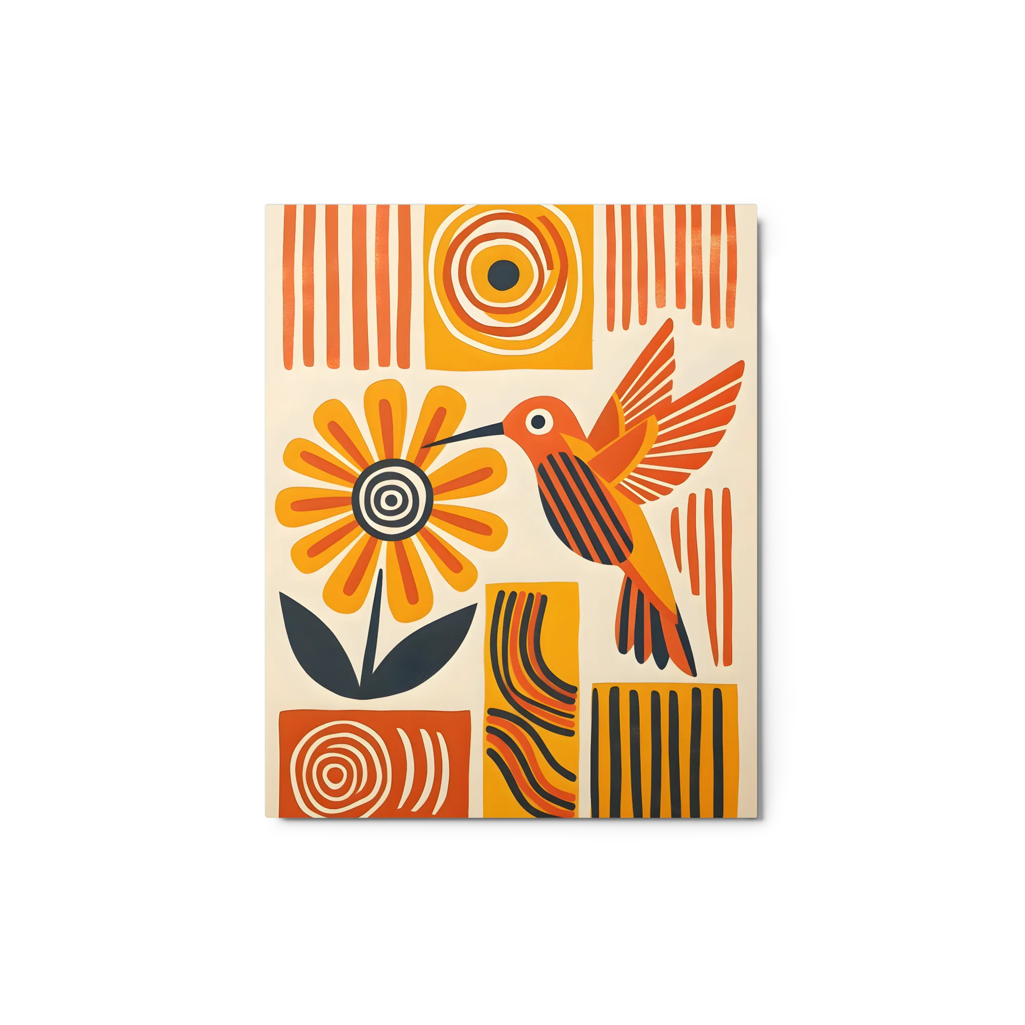 Hummingbird and Daisy