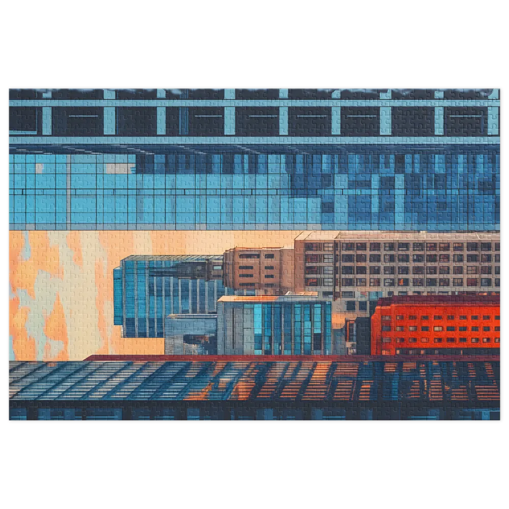 Urban Sentinel 
 Jigsaw Puzzle in Tin Box
