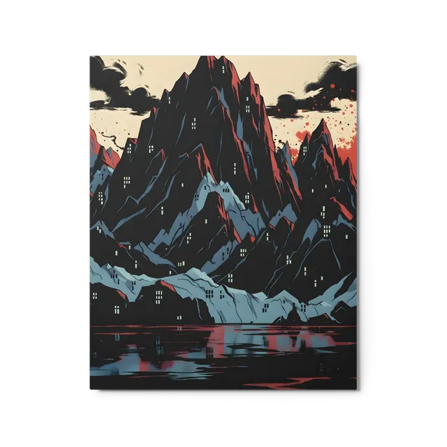 Mountain Nightfall | Art Print