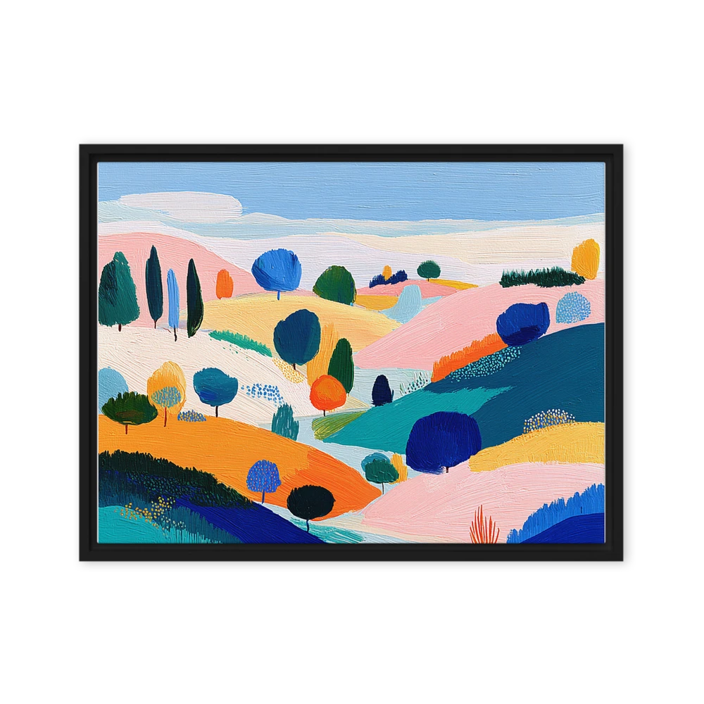 Whimsical Rolling Hills | Art Print