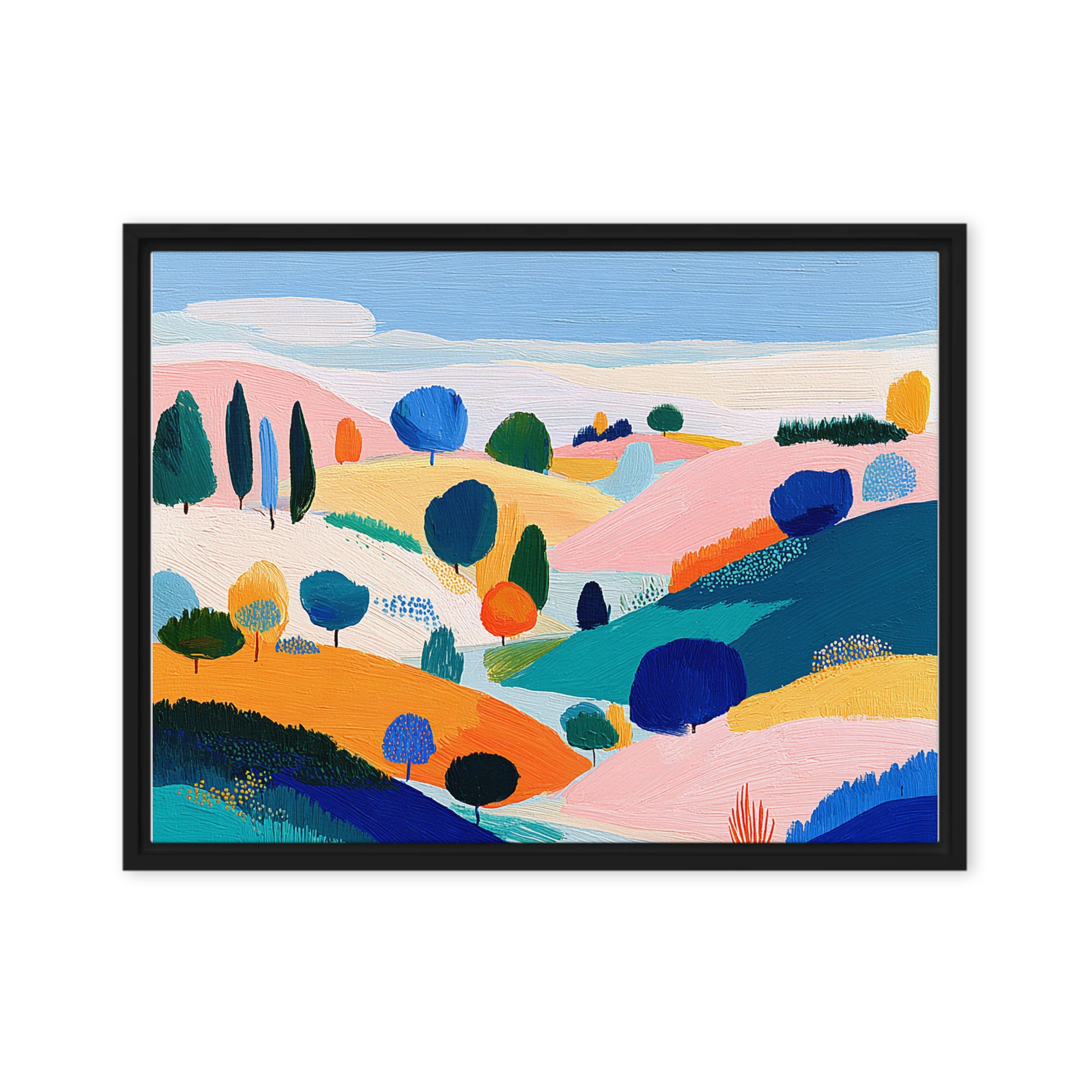 Whimsical Rolling Hills | Art Print