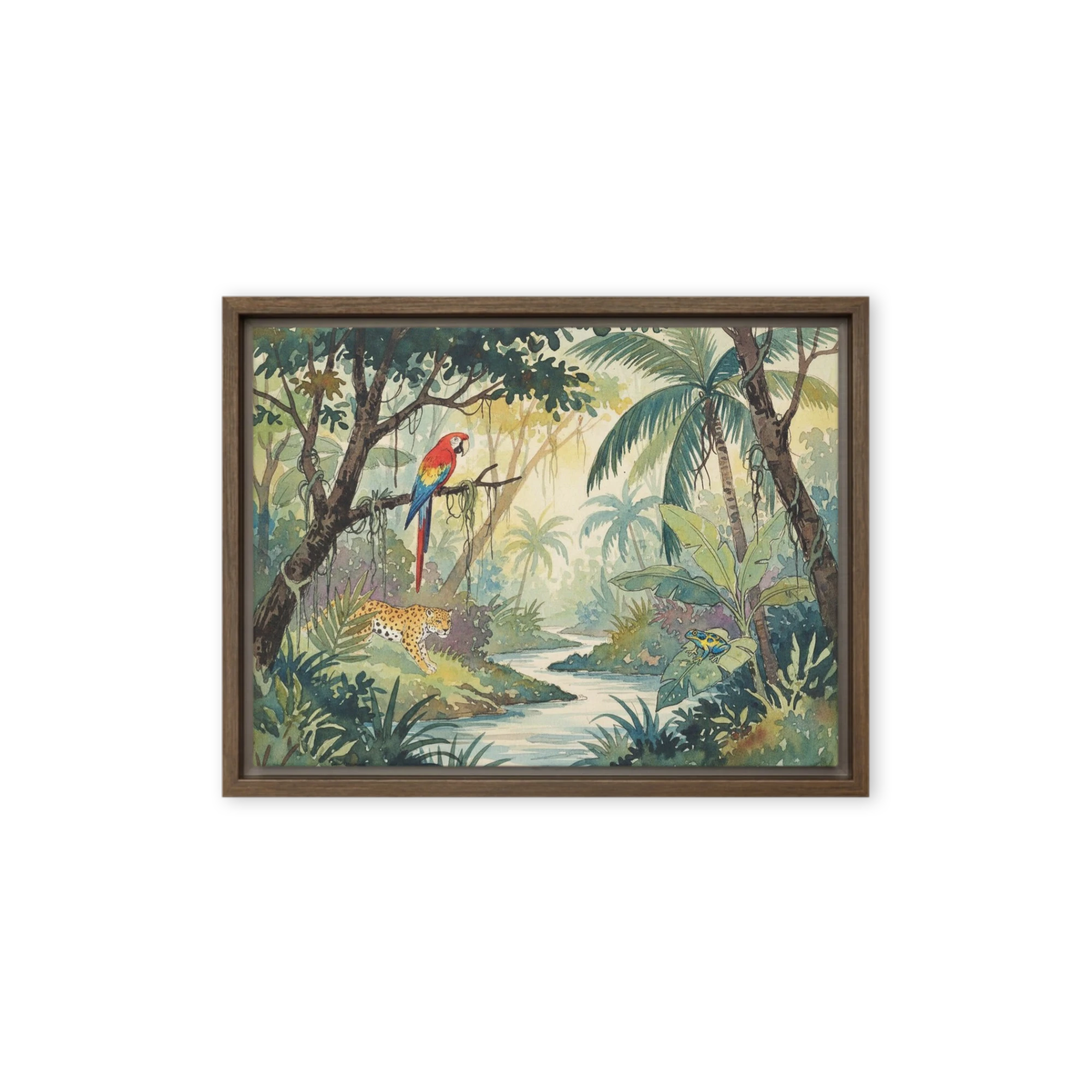 Rainforest River Serenity