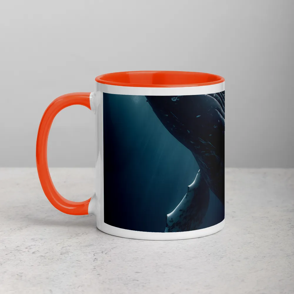 Deep Blue Ascent 
 Mug