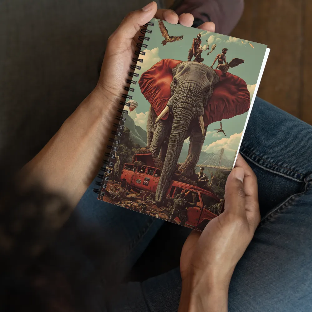 Overrun World 
 Spiral Notebook | 140 pages