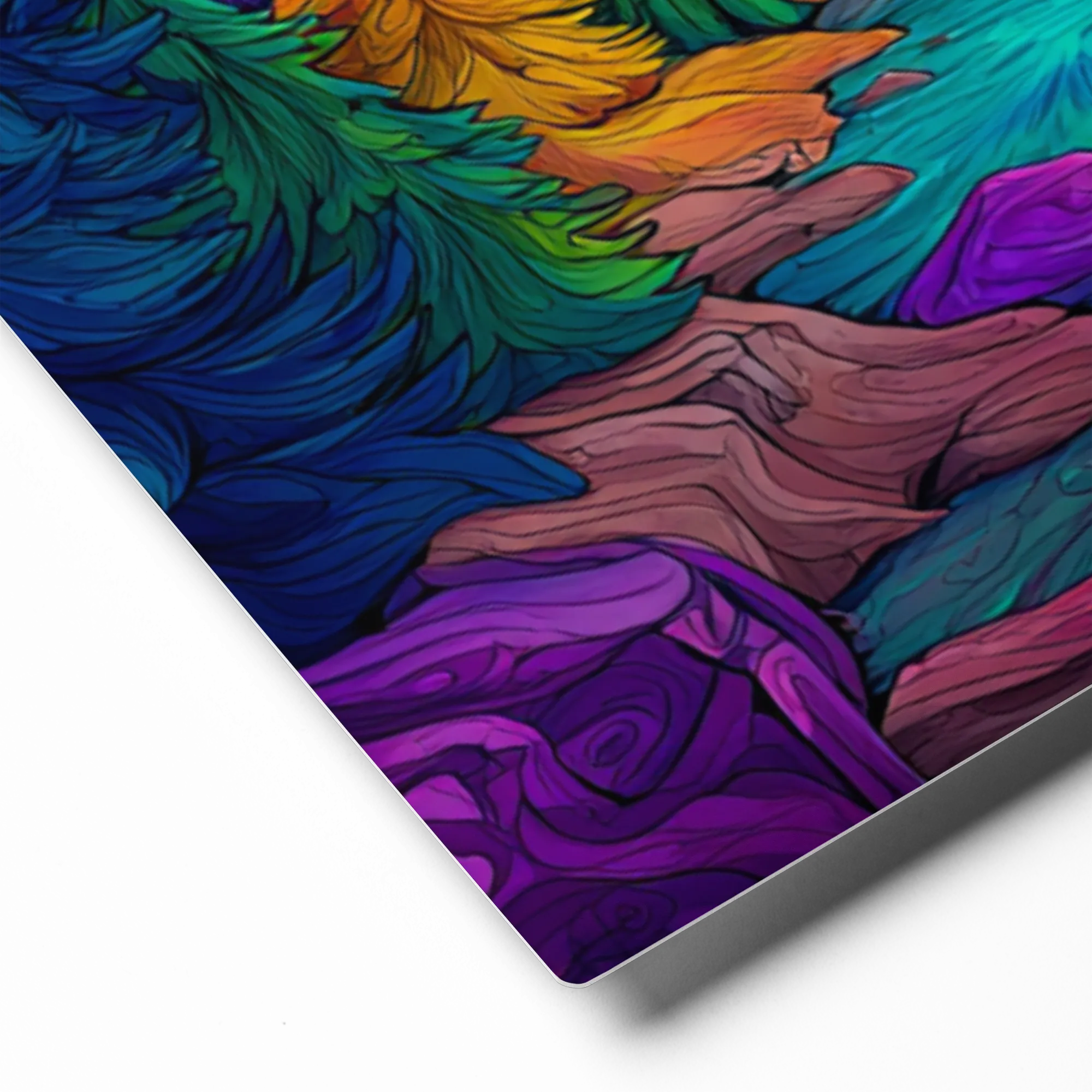 Chroma Cascade 
 Canvas | 20″x 30″