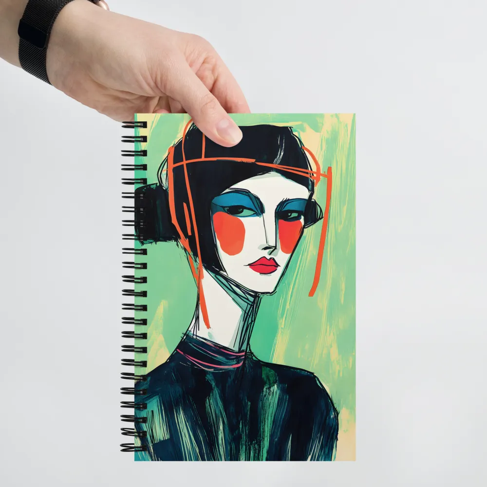 Vivid Expression 
 Spiral Notebook | 140 pages