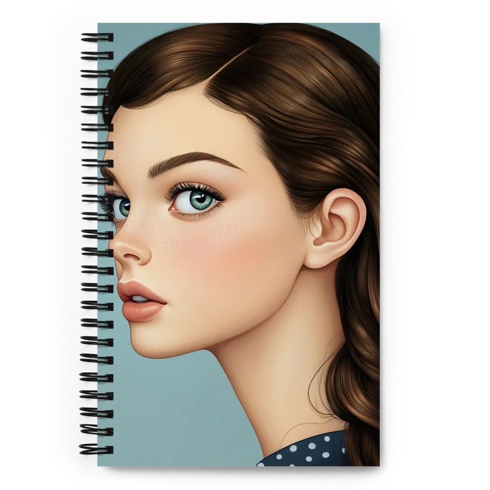 Freckled Gaze 
 Spiral Notebook | 140 pages