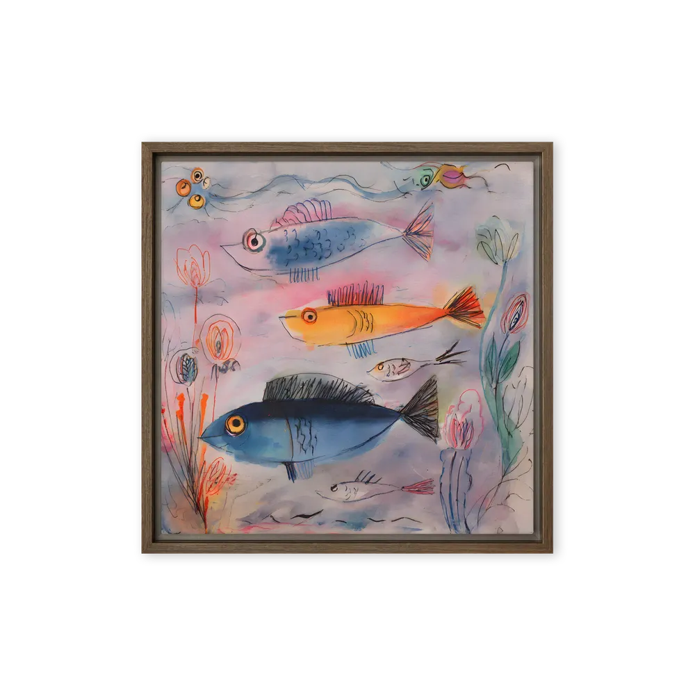 Naive Watercolors in Powder Pastels — Soft & Sun-Faded