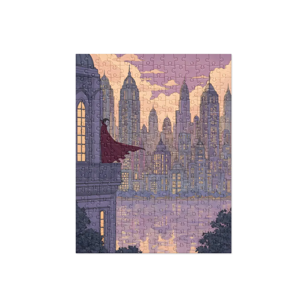 Twilight Sentinel 
 Jigsaw Puzzle in Tin Box