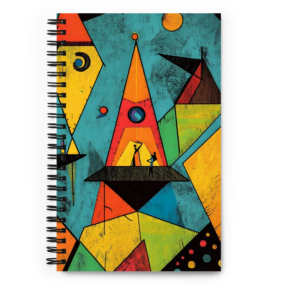 Cosmic Ascent 
 Spiral Notebook | 140 pages