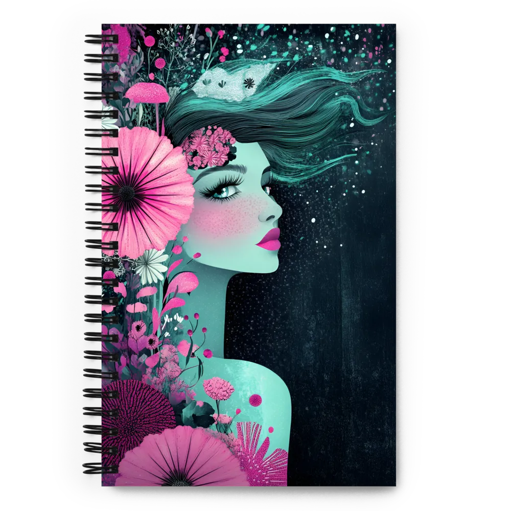 Floral Harmony: Portrait of Serenity