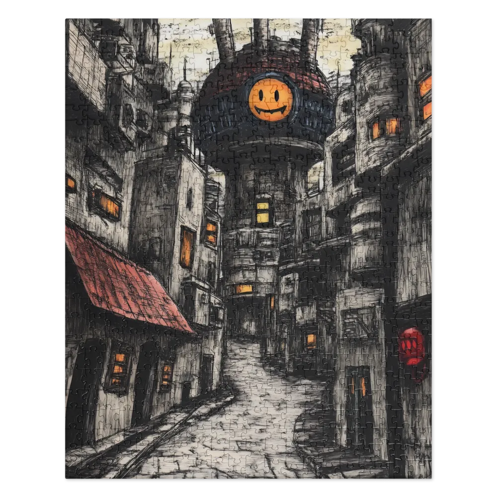 The Watcher's Alley 
 Jigsaw Puzzle