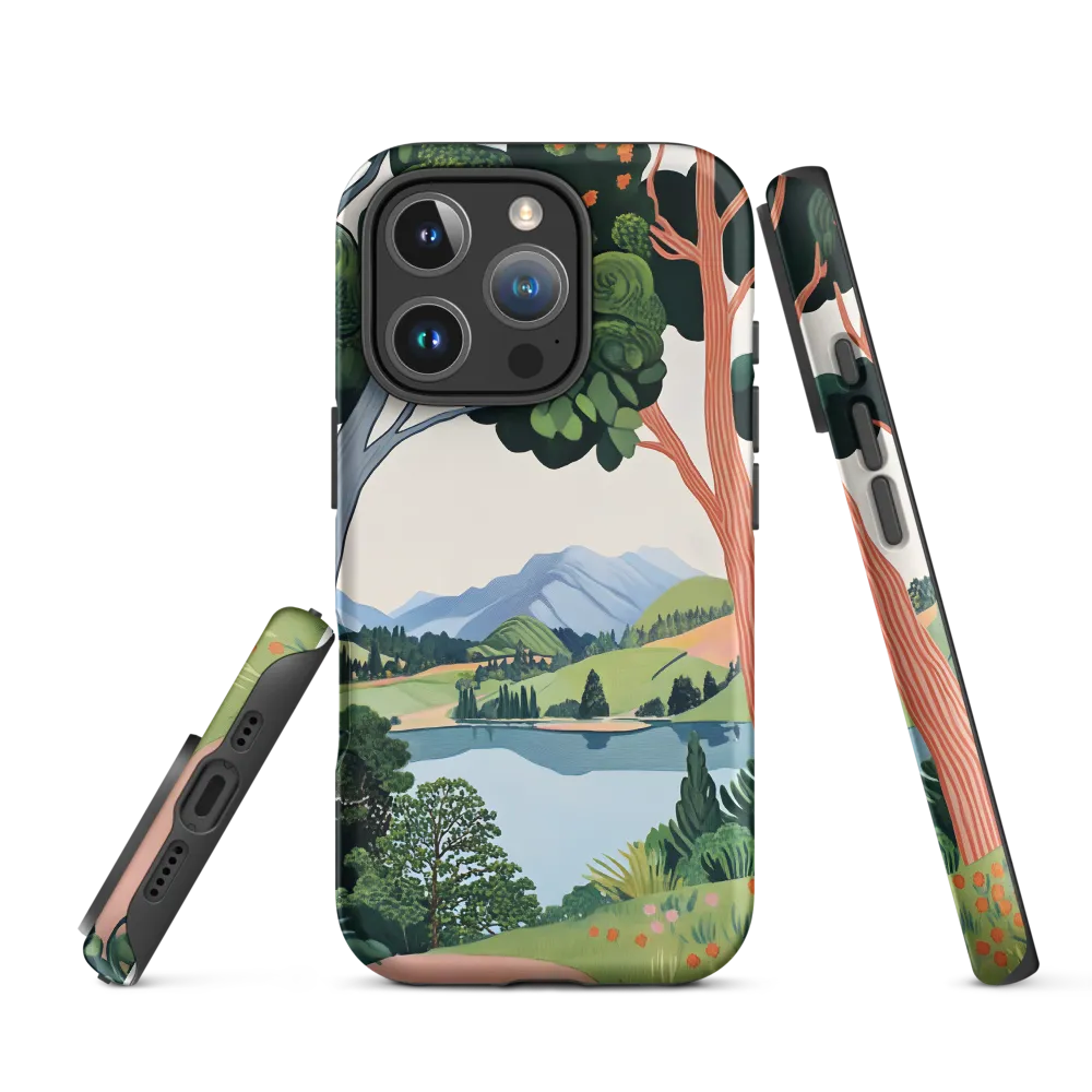 Serene Lakeside Vista | Phone Case