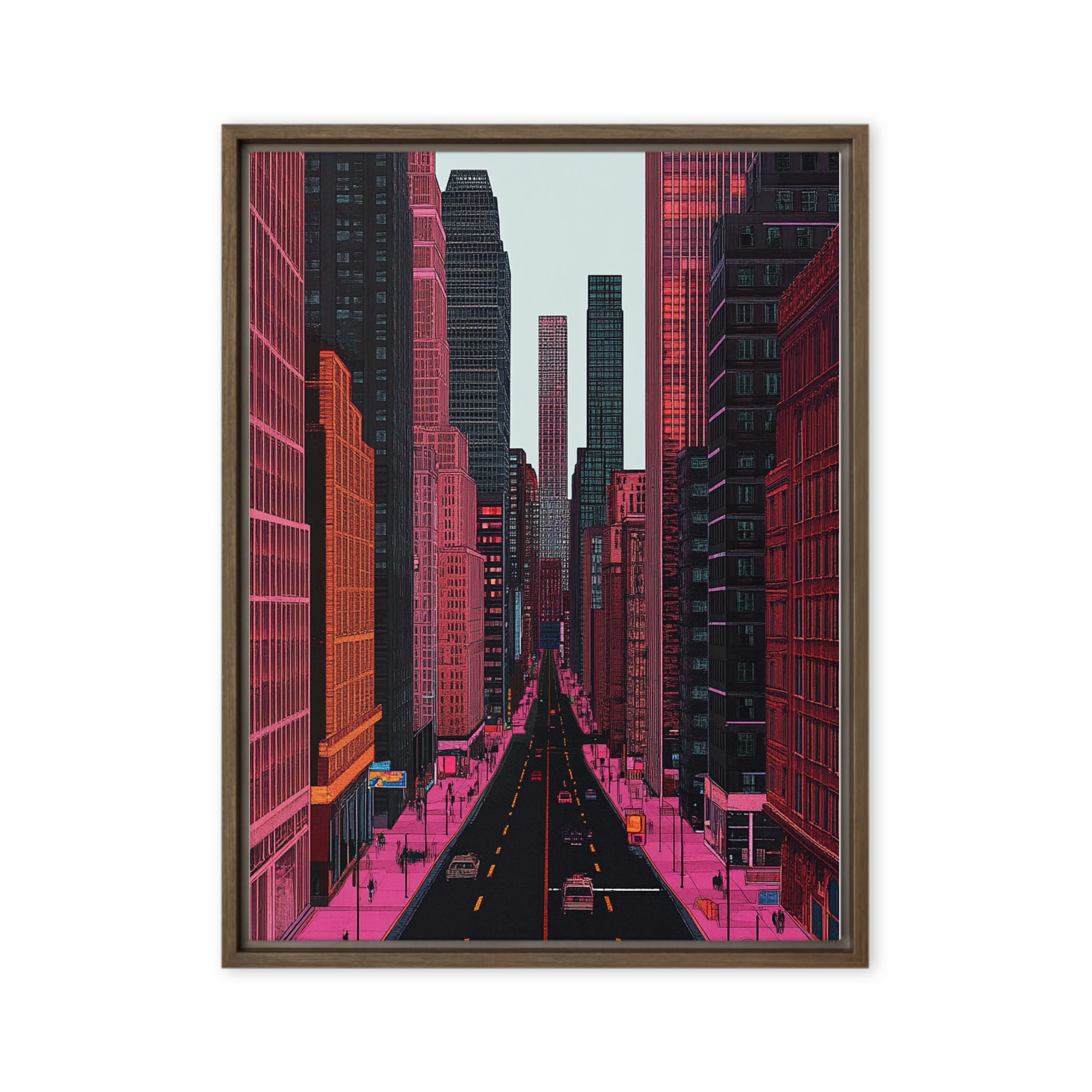 Vibrant Urban Cityscape