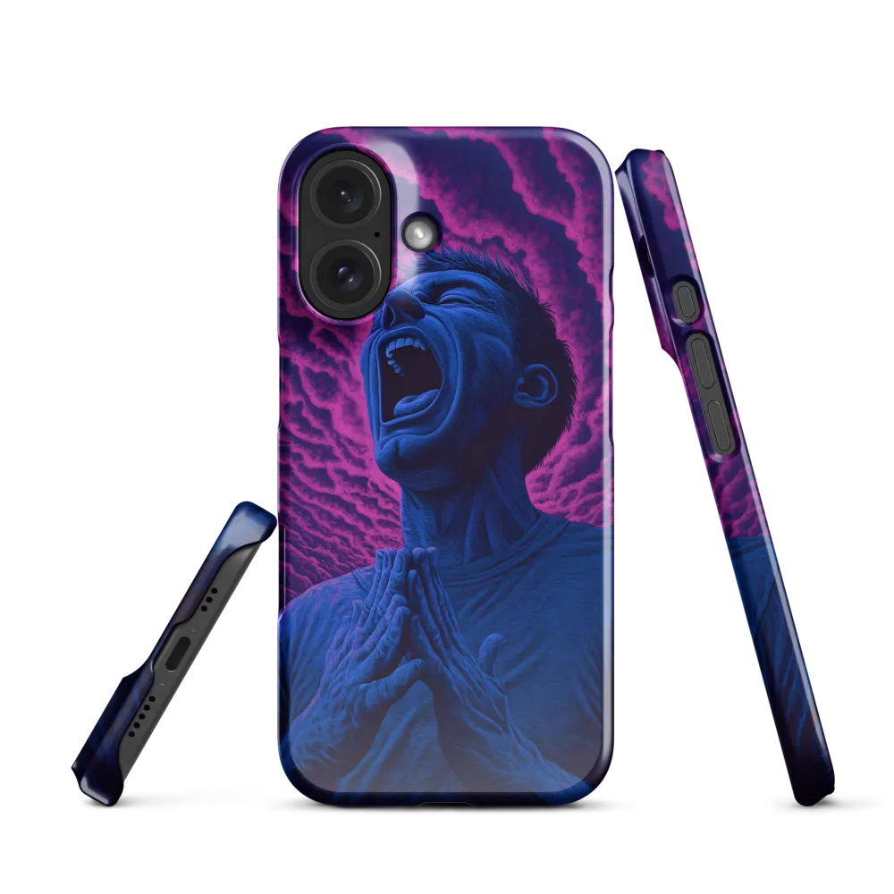 Ultraviolet Agony 
 iPhone 16 Pro | Snap Case