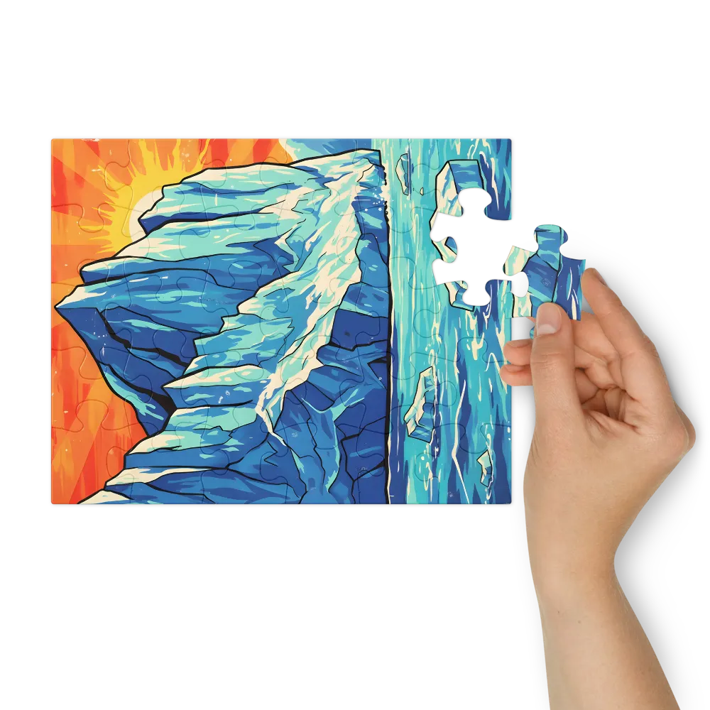 Arctic Awakening 
 Jigsaw Puzzle in Tin Box