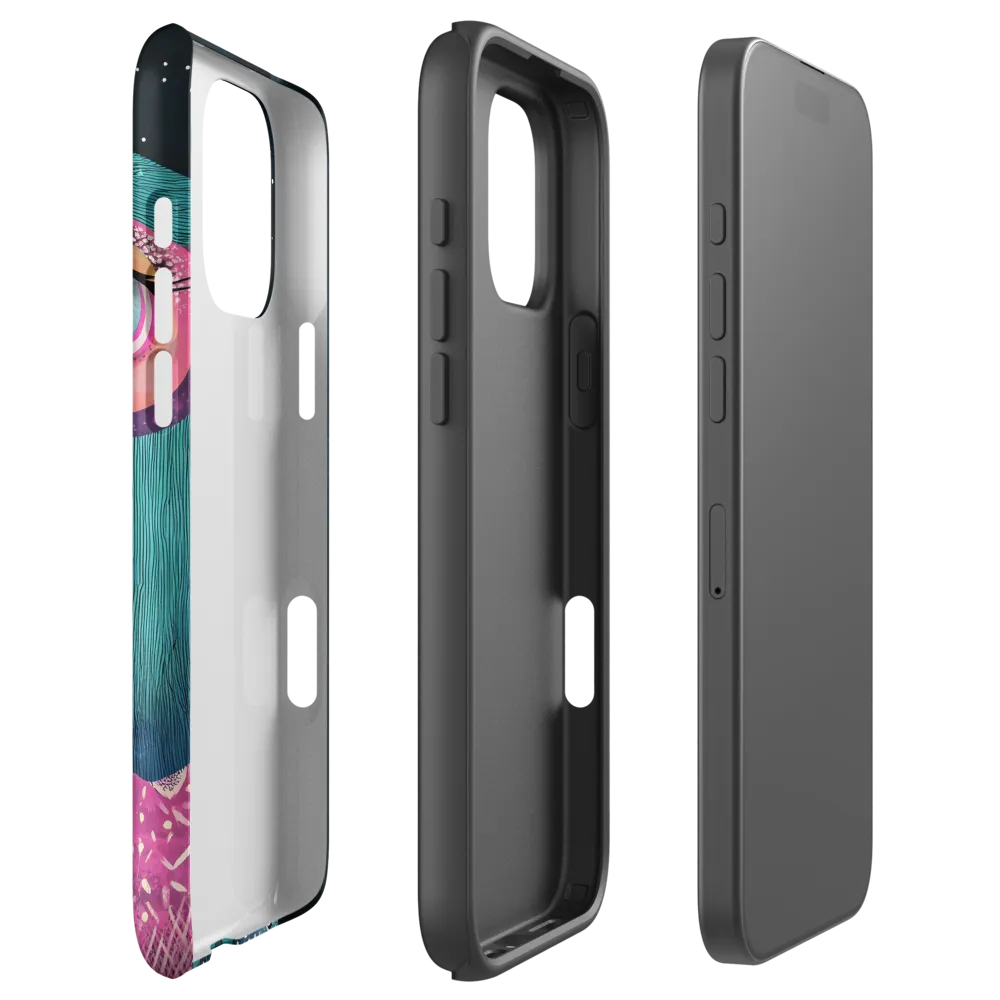 Colorful Vulture Illustration | Phone Case