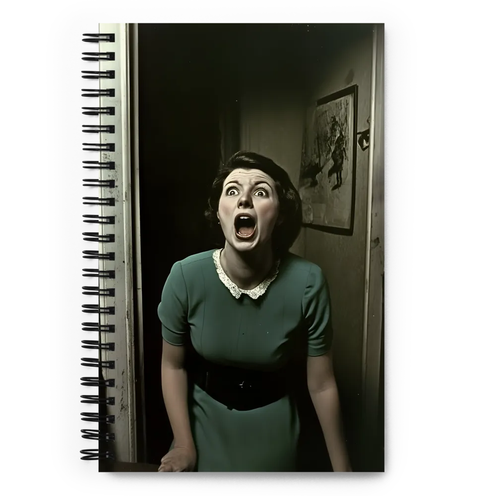 The Silent Scream 
 Spiral Notebook | 140 pages
