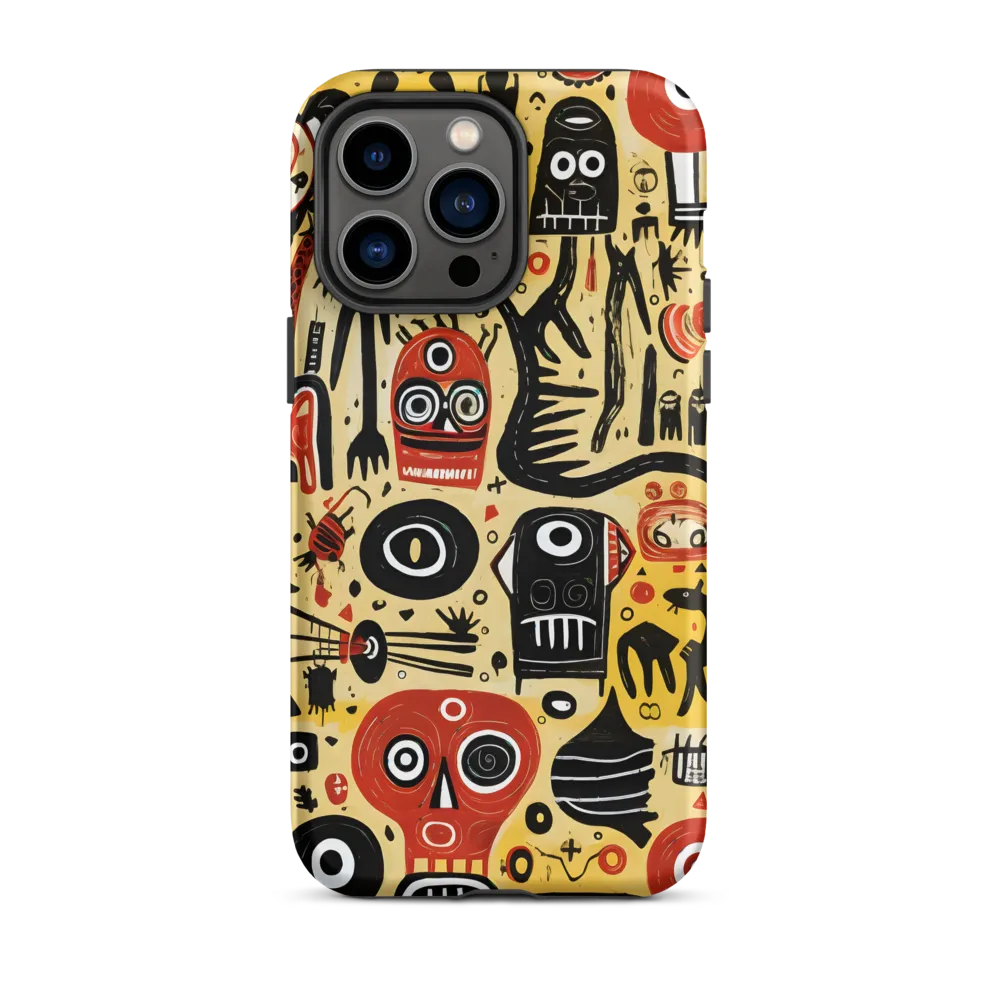 Abstract Masks and Figures | Phone Case
