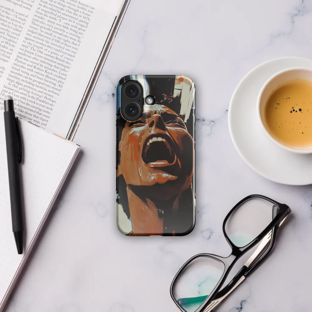 The Scream of Emotion 
 Samsung Galaxy S21 Plus | Tough Case