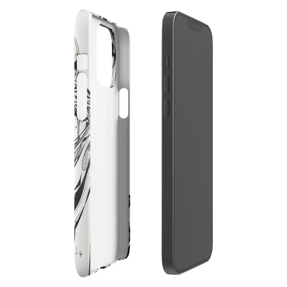 Black and White Portrait of a Woman | Phone Case