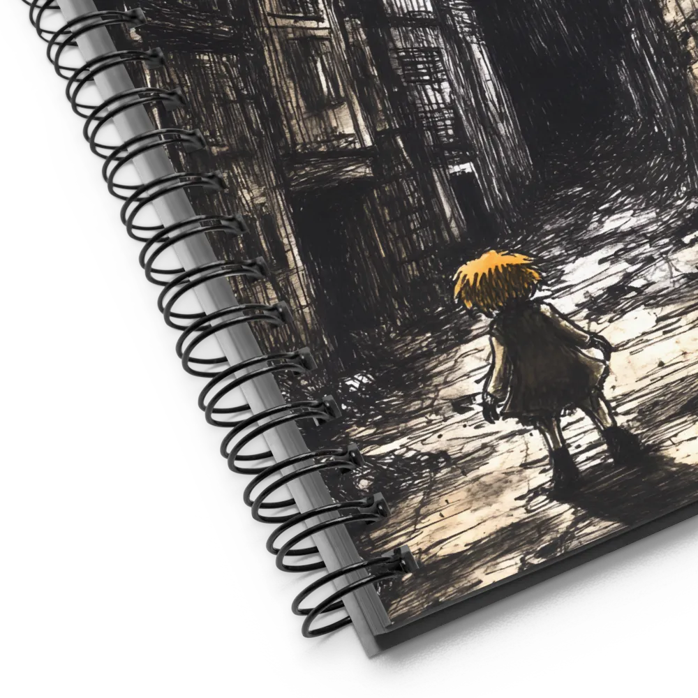 A Glimmer of Hope in Dystopia 
 Spiral Notebook | 140 pages