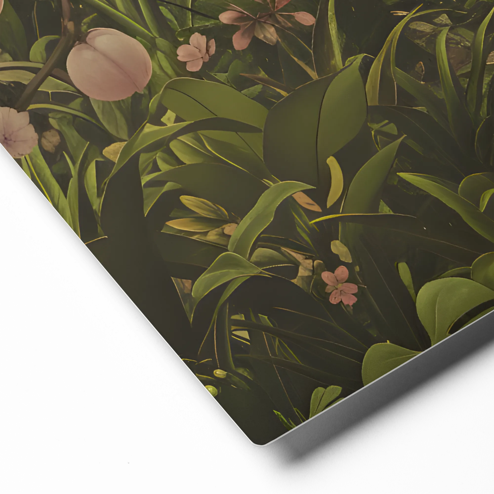 Clockwork Jungle Sentinel 
 Canvas with White Frame