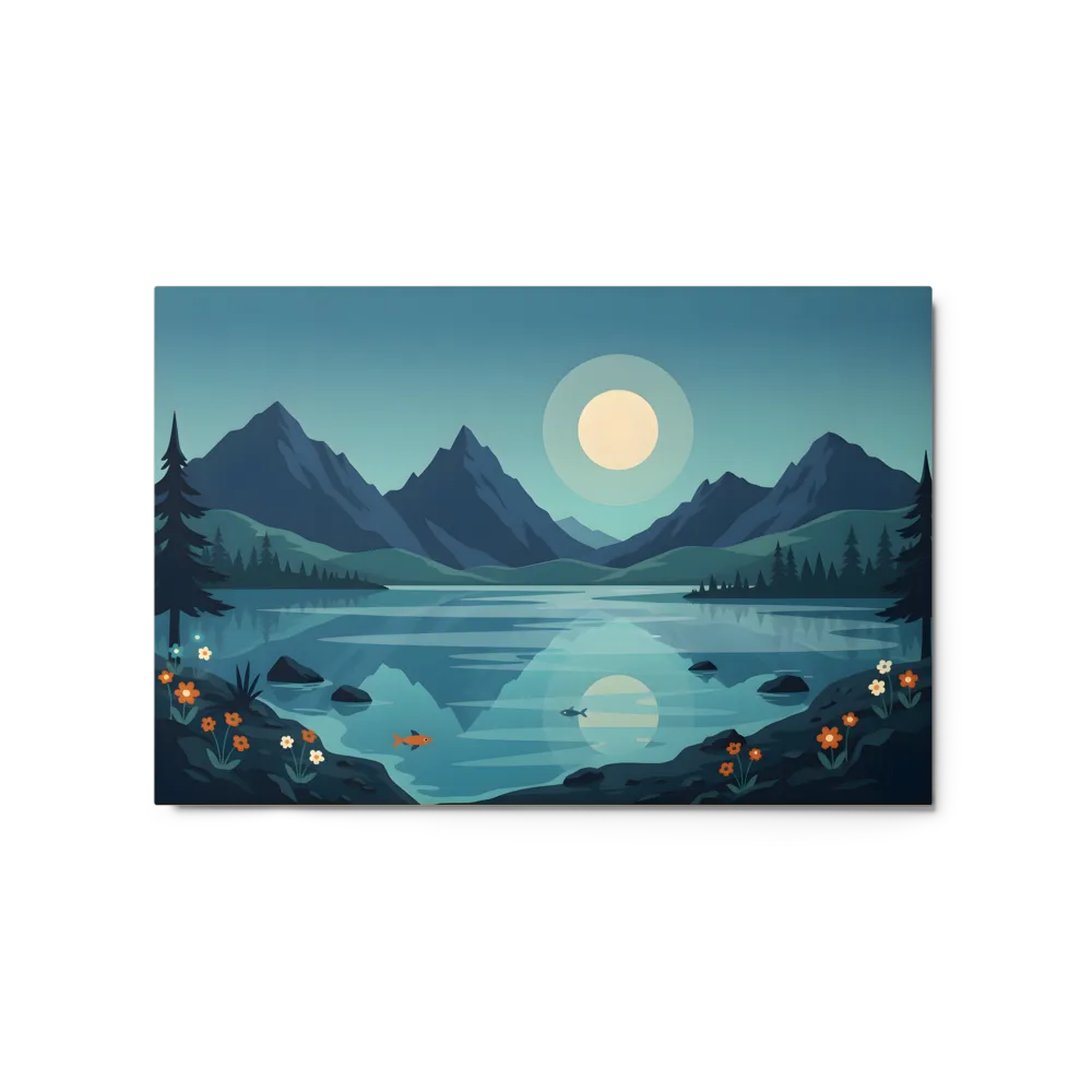 Tranquil Mountain Lake