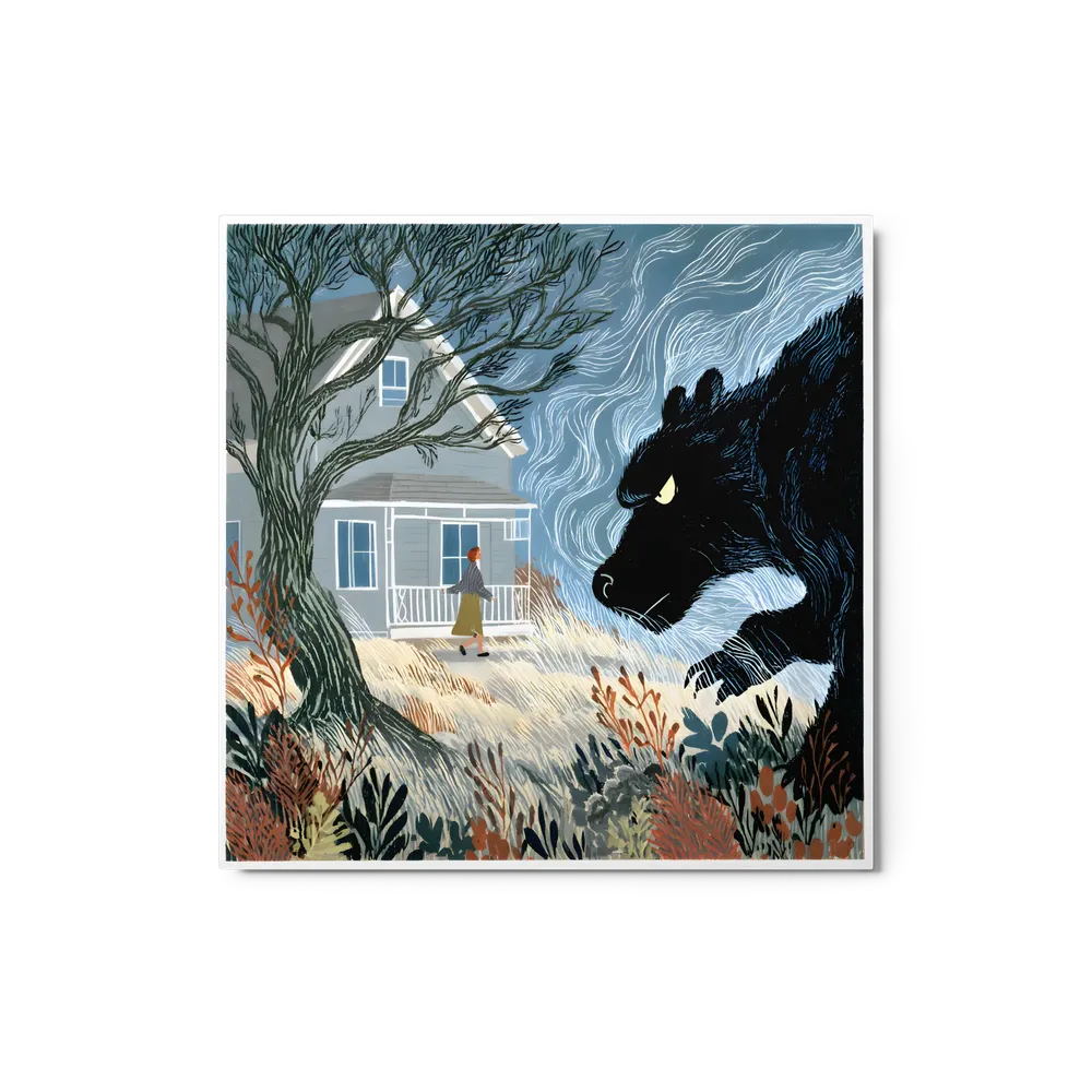 The Bear and the House | Art Print