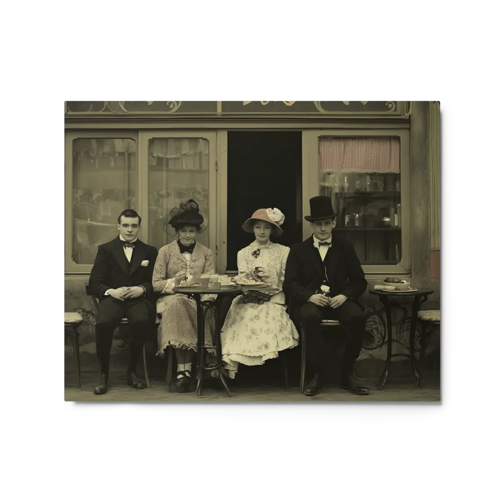 Afternoon at the Cafe | Art Print